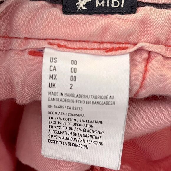 Juniors’ American Eagle Outfitters Midi Shorts Size 00 - Picture 4 of 4